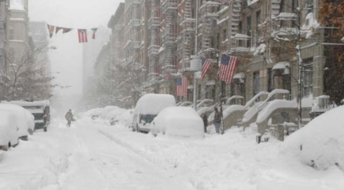 ABD de kar fırtınasında 3 kişi yaşamını yitirdi #1