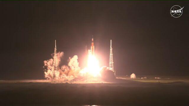 Artemis I Launch to the Moon Official NASA Broadcast - Nov. 16, 2022 3-17-11 screenshot