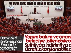 Cemevleri tertip etmesinde 7 madde daha Türkiye Büyük Millet Meclisinde kabul edildi