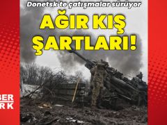 Donetsk’te çatışmalar ağır kış koşullarında sürüyor