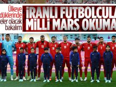 İran Ulusal Futbol Ekibi milli marşa eşlik etmedi