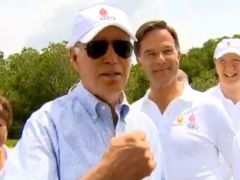 Joe Biden, Rus kameramanın adalelerinden etkilendi