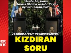 Marin ve Ardern’i kızdıran sual