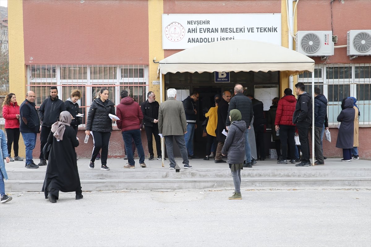 Nevşehir de öğretmenlerin sınav heyecanı #2
