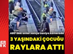 3 yaşındaki çocuğu tren raylarına attı