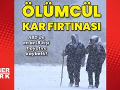 Amerika Birleşik Devletlerinde ölümcül kar kasırgası!