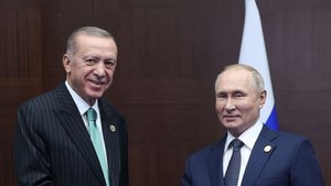 Cumhurbaşkanı Erdoğan Putin ile görüştü