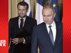 Macron: Bence Putin ile röportaj muhtemel