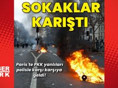 Paris caddeleri karıştı