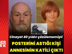 Posterini astığı adam, annesinin katili çıktı