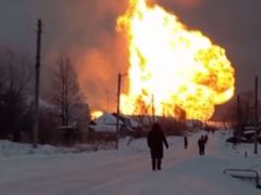 Rusya’da Avrupa’ya gaz taşıyan hatta patlama