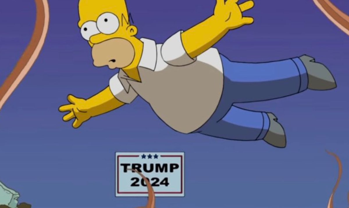 Simpsonlar, Donald Trump’ın başkan adaylığını tahmin etti #1