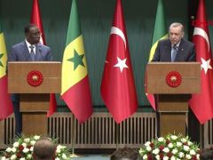 Son dakika… Senegal Cumhurbaşkanı Ankara’da! İki liderden ortak açıklama