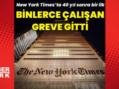 The New York Times çalışanları grevde