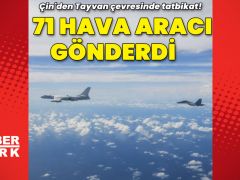 Yine gerilim: Çin’den Tayvan etrafında tatbikat!