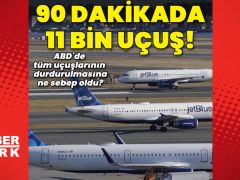 90 dakikada 11 bin uçuş! Kargaşanın sebebine ait ilk açıklama