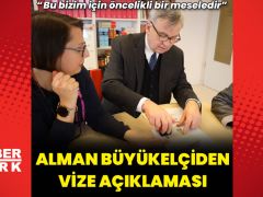 Alman büyükelçiden vize açıklaması