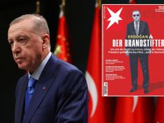 Alman mecmuadan tepki sürükleyen Erdoğan kapağı