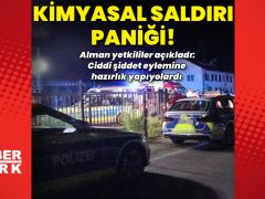 Almanya’da kimyevi hücum paniği!