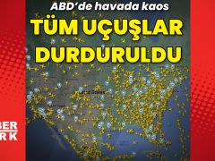 Amerika Birleşik Devletlerinde tüm uçuşlar durduruldu