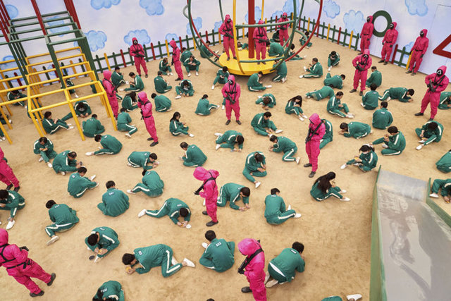 Gerçek Squid Game yarışması: Ortam savaş alanı gibi!