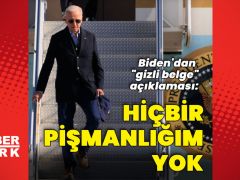 Biden’dan “saklı belge” açıklaması: Hiçbir pişmanlığım yok