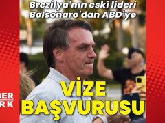 Bolsonaro’dan ABD’ye vize başvurusu