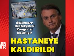 Bolsonaro sağlık kurumuna kaldırıldı