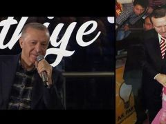 Cumhurbaşkanı Erdoğan’a genç kızdan 21 senelik resim sürprizi