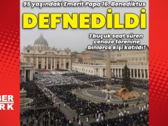 Emerit Papa 16. Benediktus defnedildi