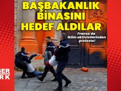 Fransa’da aktivistler Başbakanlık binasını hedef aldı