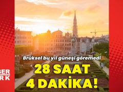 Güneş suratını 28 saat 4 dakika gösterdi