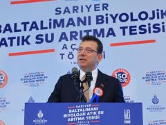 İmamoğlu, Baltalimanı Biyolojik Atık Su Arıtma Kuruluşu açılışına katıldı