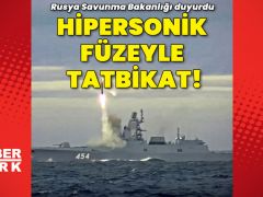Rusya’dan hipersonik füzeyle tatbikat