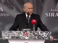 Son dakika… Milliyetçi Hareket Partisi lideri Bahçeli Amasya’da: Bahçeli partisinin tertip ettiği mitingde konuşuyor