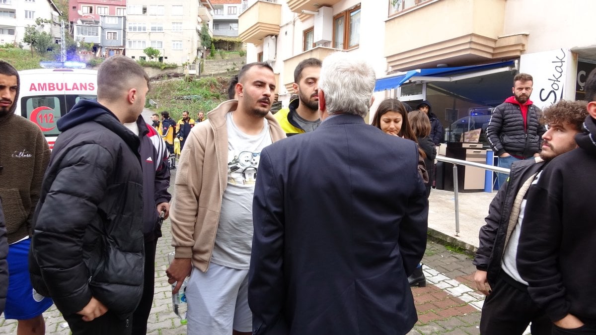 Zonguldak ta öğrencilerin yaşadığı apartmanı alevler sardı #3