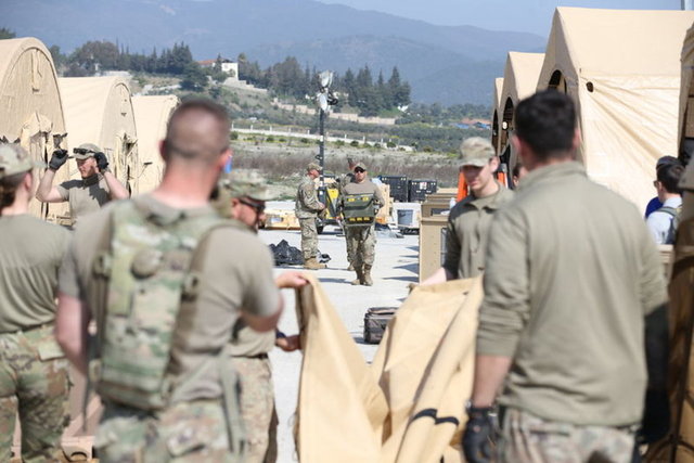 ABD, Antakya'da sahra hastanesi kuruyor