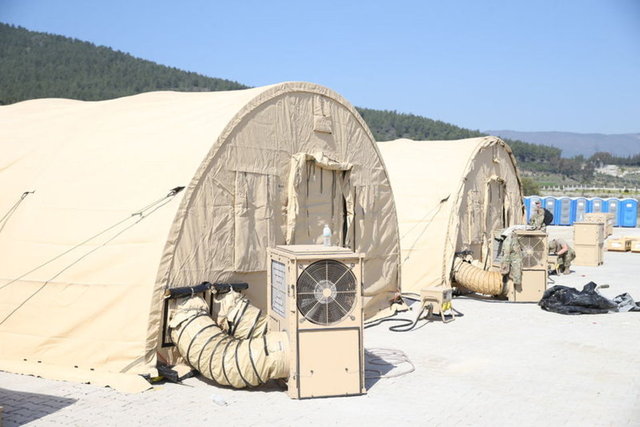 ABD, Antakya'da sahra hastanesi kuruyor