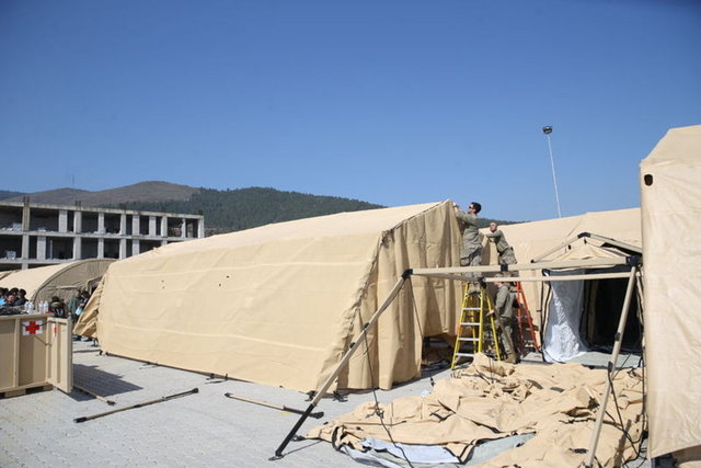 ABD, Antakya'da sahra hastanesi kuruyor