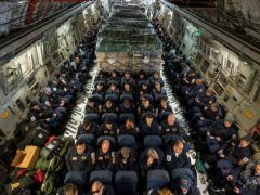 ABD arama kurtarma ekibi yola çıktı