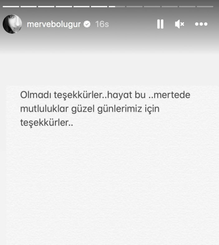 BOŞANIYOR! Merve Boluğur'un 44 günlük evliliği bitiyor! İşte ayrılık sebebi..