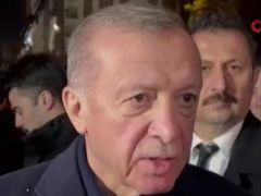 Cumhurbaşkanı Erdoğan, Adana’da depremzedelere moral verdi