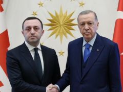 Cumhurbaşkanı Erdoğan Gürcistan Başbakanı ile görüştü