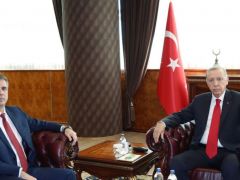 Cumhurbaşkanı Erdoğan, İsrailli bakanı kabul etti