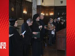 Depremzedeler için birlikte dua ettiler