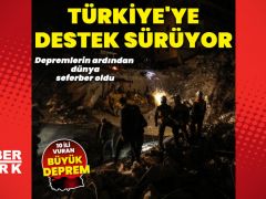 Dünyadan Türkiye’ye destek sürüyor