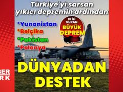 Dünyanın birçok ülkesinden Türkiye’ye destek