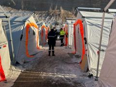 Fransa’nın sahra hastanesi Adıyaman’da hizmete girdi