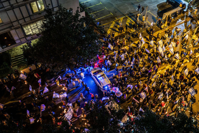 İsrail'de hükümet protestoları sürüyor