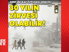 Kar fırtınası alarmı: Son 30 yılın zirvesine çıkması bekleniyor!